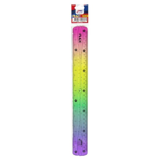 REGLA FLEXIBLE FAST H30A 30CM ARCOIRIS 1 (10X50)