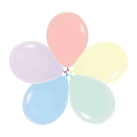 GLOBO SEMPERTEX R5 BX50 PASTEL MATE COLORES SURT II (100)