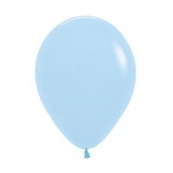GLOBO SEMPERTEX R5 BX50 PASTEL MATE AZUL (100)