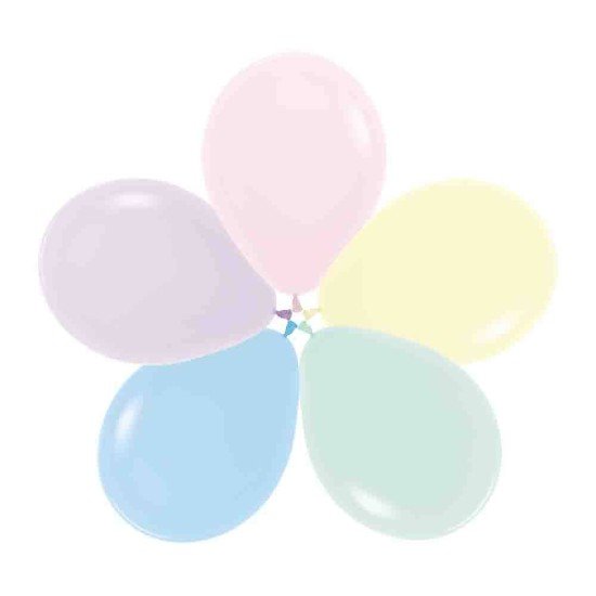 GLOBO SEMPERTEX R9 BX50 PASTEL MATE COLORES SURTIDOS (60)