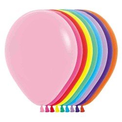 GLOBO SEMPERTEX R12 BX50 FASHION COLORES SURTIDOS (40)