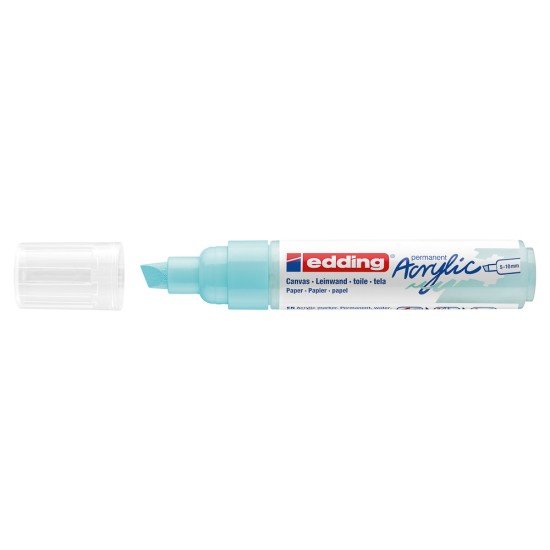 MARCADOR EDDING ACRILICO 5000 5 10MM 916 PASTEL BLUE