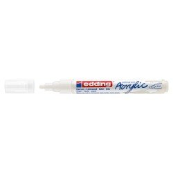 MARCADOR EDDING ACRILICO 5100 2 3MM 922 TRAFFIC WHITE
