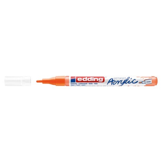 MARCADOR EDDING ACRILICO 5300 1 2MM 066 NEON ORANGE