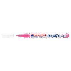 MARCADOR EDDING ACRILICO 5300 1 2MM 069 NEON PINK