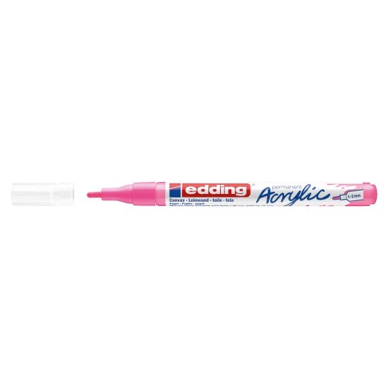 MARCADOR EDDING ACRILICO 5300 1 2MM 069 NEON PINK