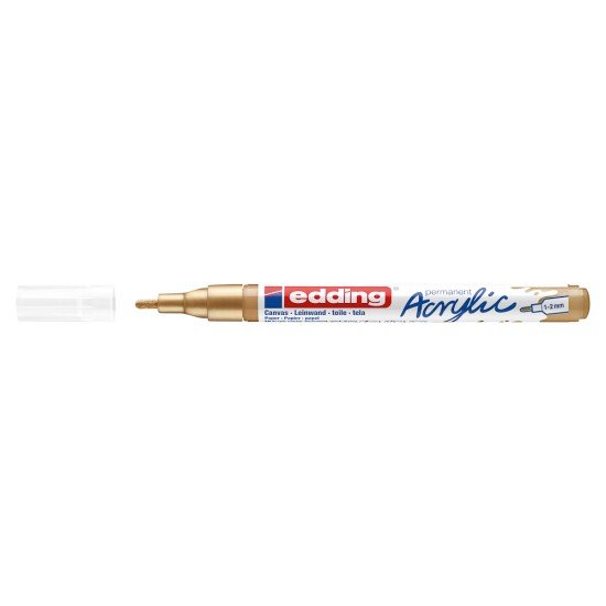 MARCADOR EDDING ACRILICO 5300 1 2MM 924 RICH GOLD