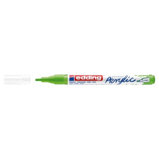 MARCADOR EDDING ACRILICO 5300 1 2MM 927 YELLOW GREEN