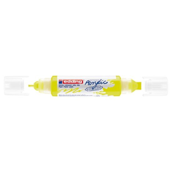 MARCADOR EDDING ACRILICO 5400 2 3MM 5 10MM 065 NEON YELLOW