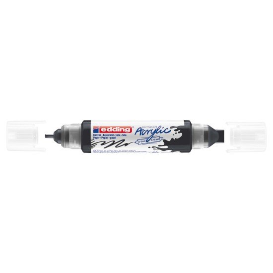 MARCADOR EDDING ACRILICO 5400 2 3MM 5 10MM 901 BLACK