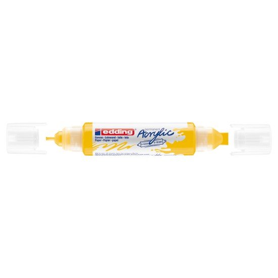MARCADOR EDDING ACRILICO 5400 2 3MM 5 10MM 905 TRAFF YELLOW