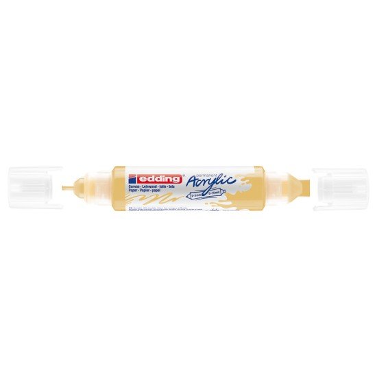 MARCADOR EDDING ACRILICO 5400 2 3MM 5 10MM 915 PAST YELLOW