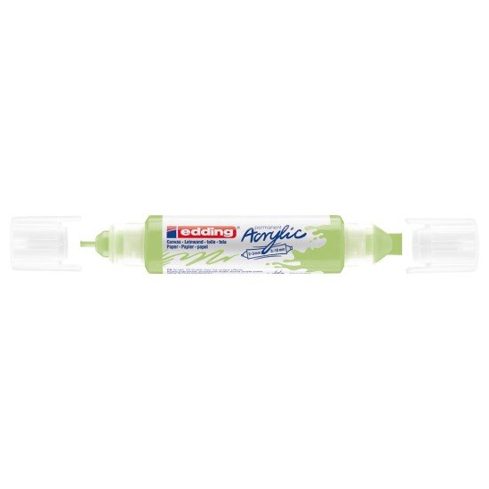 MARCADOR EDDING ACRILICO 5400 2 3MM 5 10MM 917 PASTEL GREEN