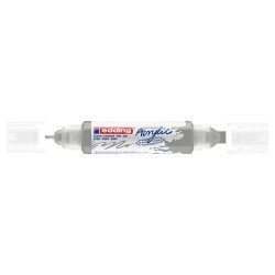 MARCADOR EDDING ACRILICO 5400 2 3MM 5 10MM 923 SILVER