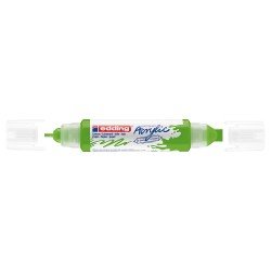 MARCADOR EDDING ACRILICO 5400 2 3MM 5 10MM 927 YELLOW GREEN