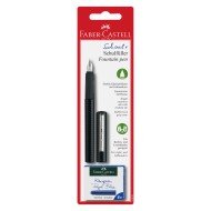 PLUMA FUENTE FABER CASTELL 149809 ESCOLAR BX1 NEGRO