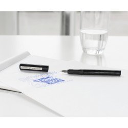 PLUMA FUENTE FABER CASTELL 149809 ESCOLAR BX1 NEGRO