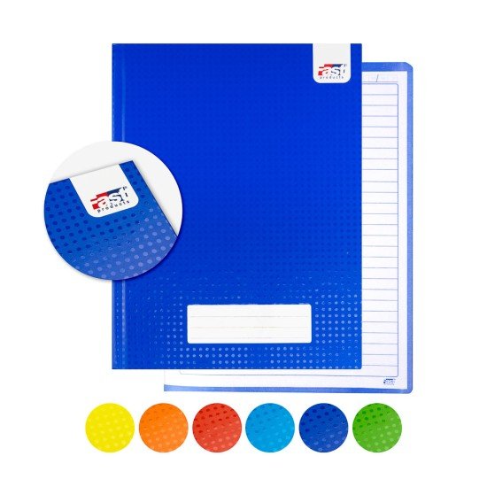 CUADERNO EMPASTADO FAST 100H GRANDE RAYADO (8X6)