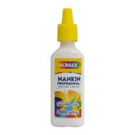 TINTA CHINA ACRILEX 20ML BLANCO (12X12)