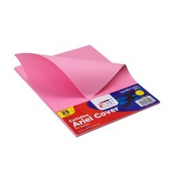 CARTULINA ARIEL COVER FAST 180G PX25 CARTA 43 ROSADO (80)