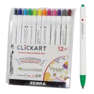 MARCADORES EN ESTUCHE CLIK ART 401976 RETR 12C (12)
