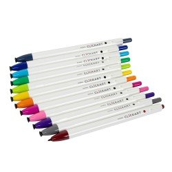 MARCADORES EN ESTUCHE CLIK ART 401976 RETR 12C (12)