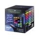 RESALTADOR FABER CASTELL 4602 24 COL NEON PASTEL MET (11)