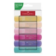 RESALTADOR FABER CASTELL 4656 6 COLORES PASTEL (5)