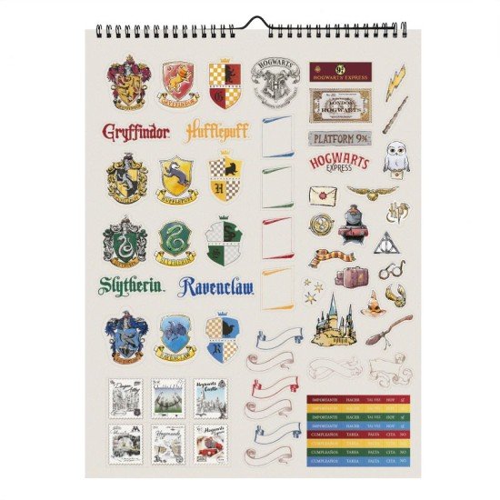CALENDARIO MOOVING 2026 1419222 HARRY POTTER (6X8)