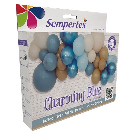 GLOBO SEMPERTEX KIT DIY SURTIDO AZUL ENCANTADOR (16)