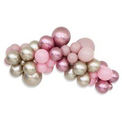 GLOBO SEMPERTEX KIT DIY SURTIDO ROSADO BRILLANTE (16)