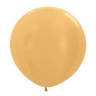 GLOBO SEMPERTEX R36 BX2 METAL DORADO (100)