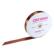 LISTON CARNAVAL SATINADO DE 7/8"X100 YDS 3754 CAFE (45)