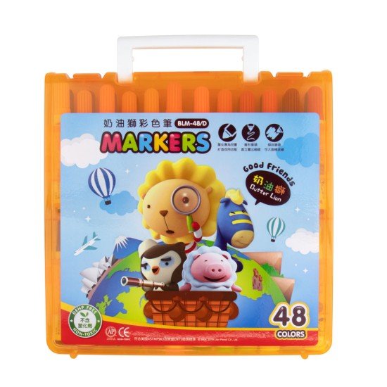 MARCADORES EN ESTUCHE SIMBALION BLM48D 48C (12)