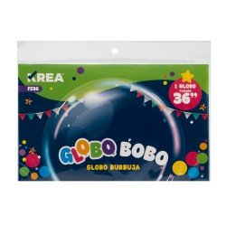 GLOBO KREA F5 36" BURBUJA TRANSPARENTE (30X10)