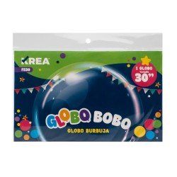 GLOBO KREA F5 30" BURBUJA TRANSPARENTE (250)