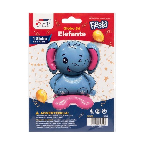 GLOBO FAST DECORATIVO SK098 ELEFANTE