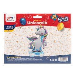 GLOBO FAST DECORATIVO XL SD195 UNICORNIO (20X10)