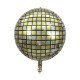 GLOBO FAST DECORATIVO 4D BOLA DE DISCO DORADO (300)