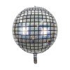 GLOBO FAST DECORATIVO 4D BOLA DE DISCO PLATEADO (300)