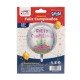 GLOBO FAST DECORATIVO 22" 4D FELIZ CUMPLEAÑOS VELAS
