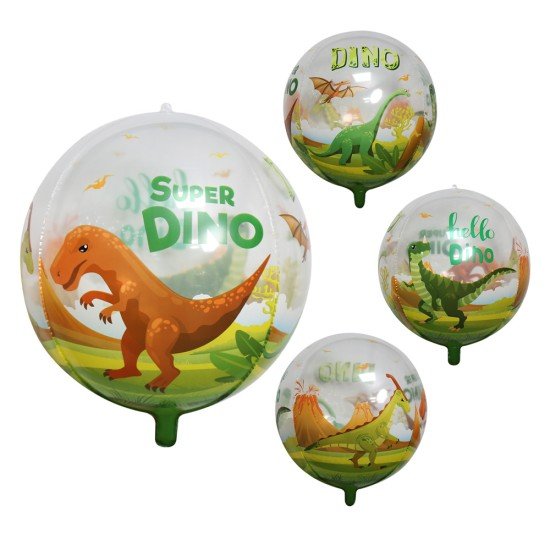 GLOBO FAST DECORATIVO 22" 4D SUPER DINO