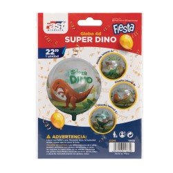 GLOBO FAST DECORATIVO 22" 4D SUPER DINO