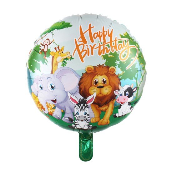 GLOBO FAST DECORATIVO 18" REDONDO ANIMALES