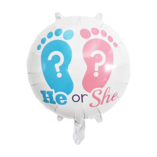 GLOBO FAST DECORATIVO 18" REDONDO BABY SHOWER