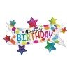 GLOBO FAST DECORATIVO HB341 HAPPY BIRTHDAY