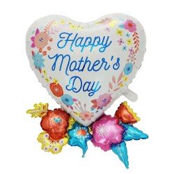 GLOBO FAST DECORATIVO JT192 HAPPY MOTHERS DAY 