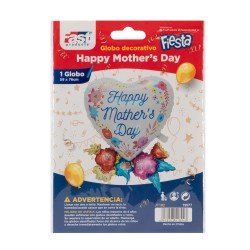 GLOBO FAST DECORATIVO JT192 HAPPY MOTHERS DAY 