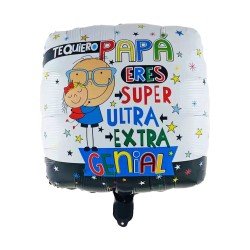 GLOBO FAST DECORATIVO JM060 PAPÁ ERES SUPER 