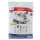 GLOBO FAST EN SET FSZ026 PLATEADO (50)